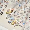 Cute Puppy Nail Stickers