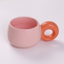 HS-TCB6001 Round-Belly Circle Mug 320ml - Pink