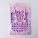 Necklace Diamond Stickers – Pink