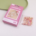 （HY-CZ8004）DIY Bracelet Bead Stringing Set - Pink