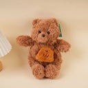 HY-MR8006 02 Breakfast Series Bear Plush Doll-23cm