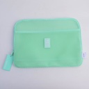 Green A4 Flat Document Pouch No. 8