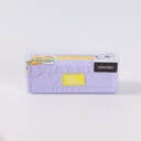 Embroidery Series – Purple Square Multi-Purpose Pencil Case